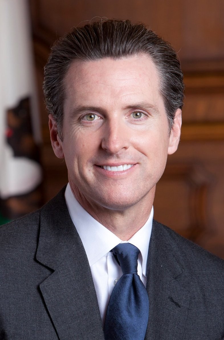 Portrait of Gavin Newsom
