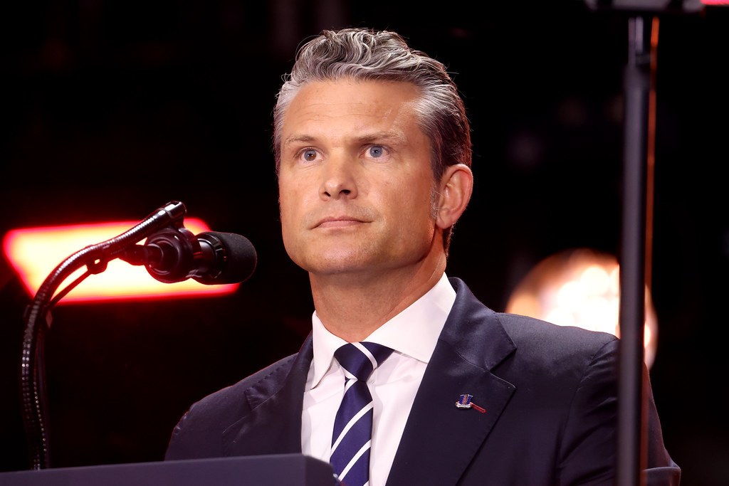 Portrait of Pete Hegseth