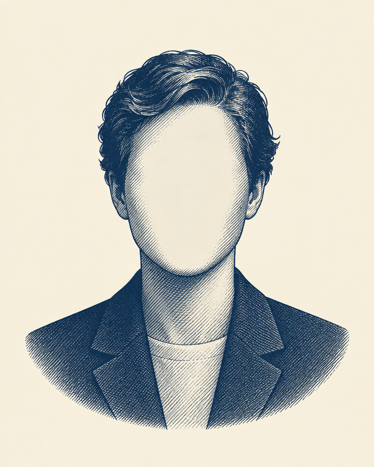 Editorial portrait placeholder
